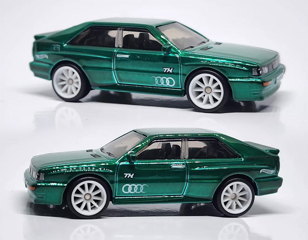 87 Audi Quattro Sth Super Treasure Hunt Hot Wheels Verde