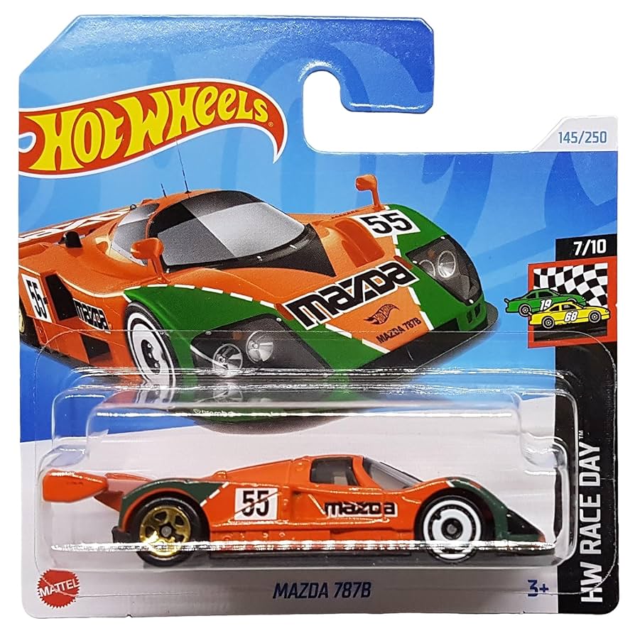 Hot Wheels - Mazda 787B - HW Race Day 7/10 - HTC79 - Short Card - Coche deportivo - Brembo - Mattel 2024 - 1:64