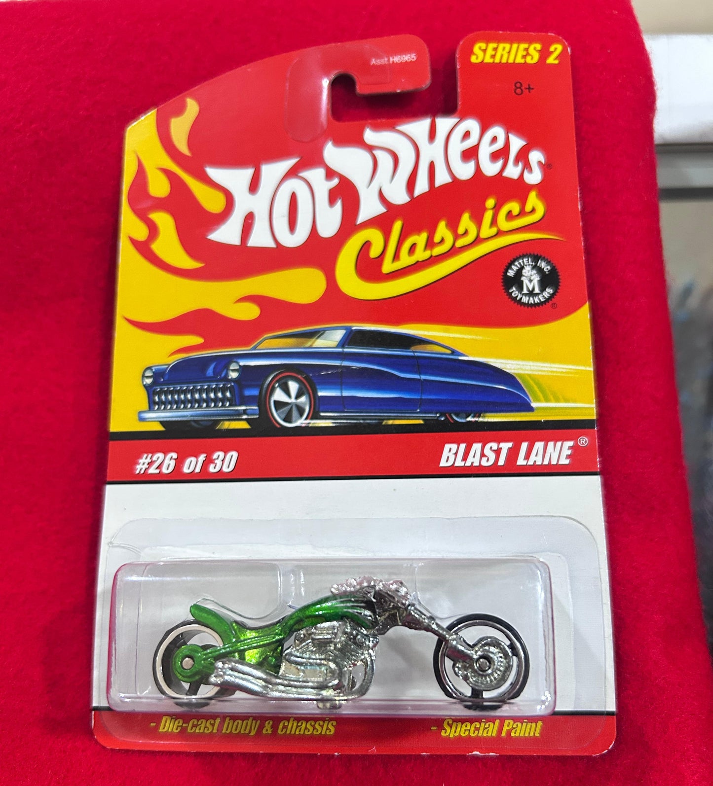 DIE-CAST BODY & CHASSIS (Verde)