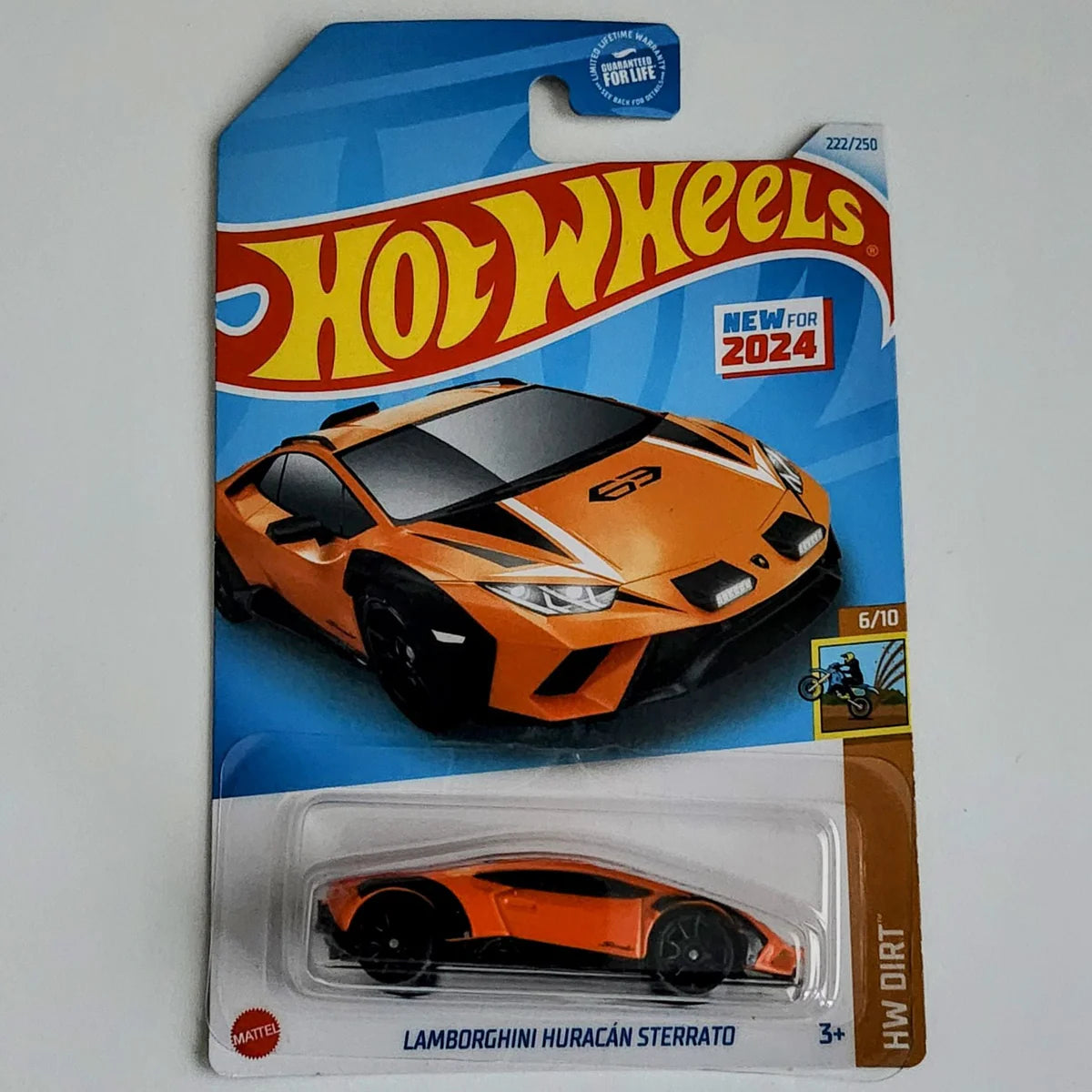 Hot Wheels Lamborghini Huracan Sterrato (naranja), escala 1:64, HW Dirt 6/10