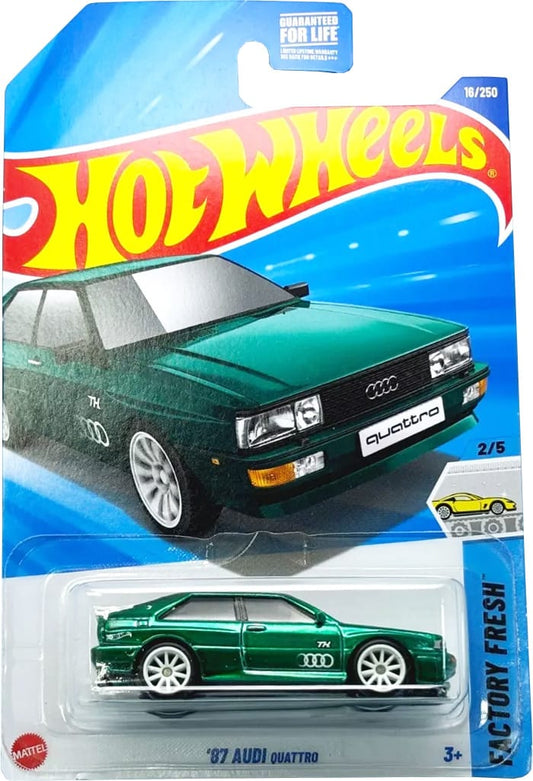 87 Audi Quattro Sth Super Treasure Hunt Hot Wheels Verde