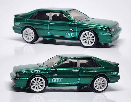 87 Audi Quattro Sth Super Treasure Hunt Hot Wheels Verde