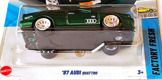 87 Audi Quattro Sth Super Treasure Hunt Hot Wheels Verde